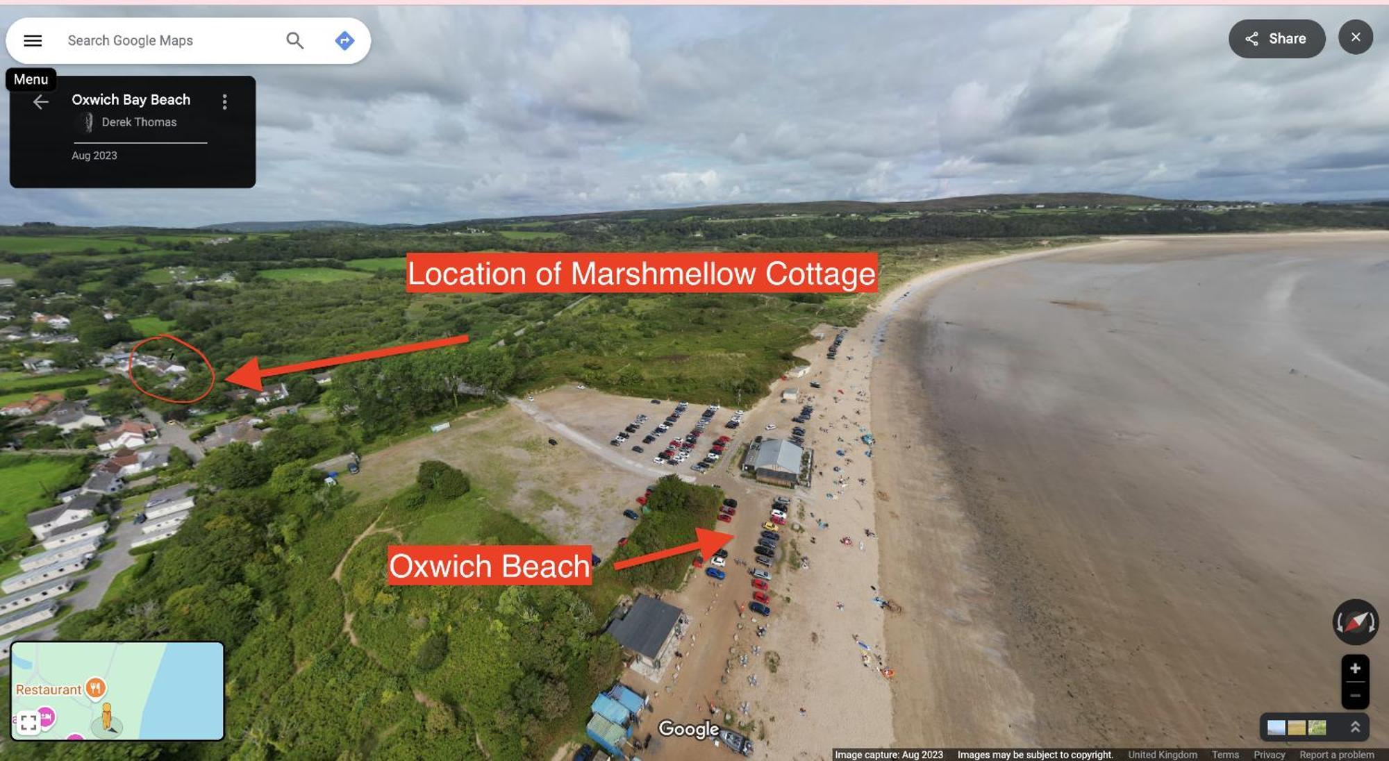 Just Wales - Marshmallow Cottage, Oxwich Holiday home *